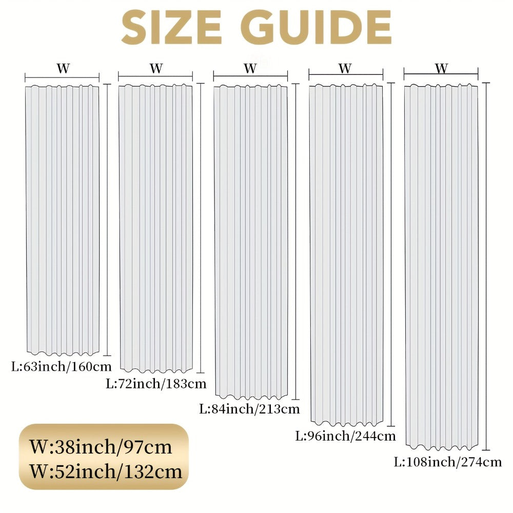 Blackout Curtains 4 Panels Thermal Insulated Room Darkening Drapes – Rod Pocket, Energy Saving, Solid Color for Bedroom & Living Room, 7 Colors & Multiple Sizes - product image 2