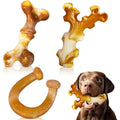 Dog Chew Toys for Aggressive Chewers 3 Pack | Indestructible Tough Dog Toys for Large Breed Heavy Chewers, Durable Rubber Chew Toy Set for Big Dogs, Puppy - product image 3