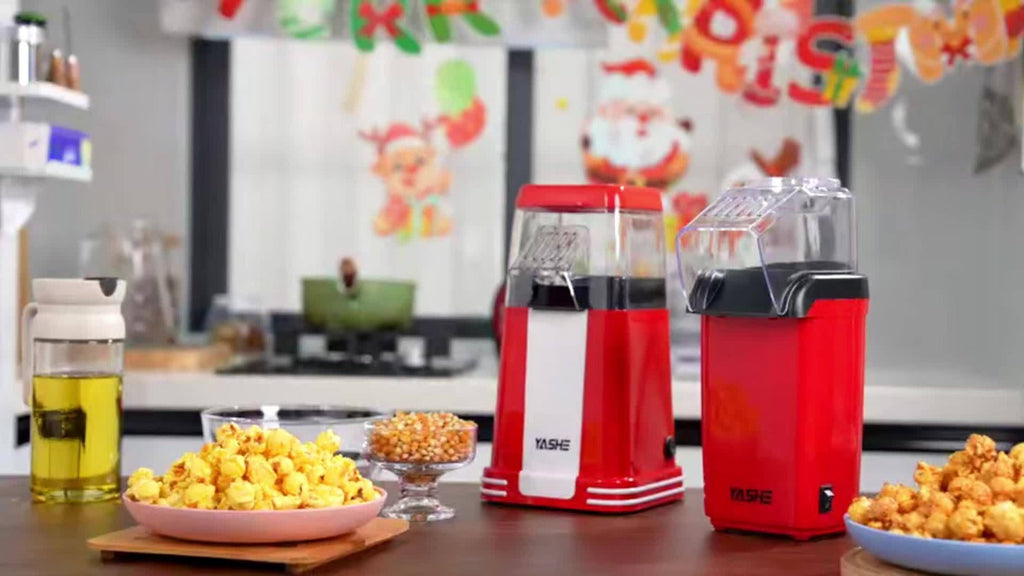 Hot Air Popcorn Popper Maker 16 Cups – Oil-Free Electric Popcorn Machine with Measuring Cup for Kernels & Butter Melting, Healthy Family Snack - product image 7