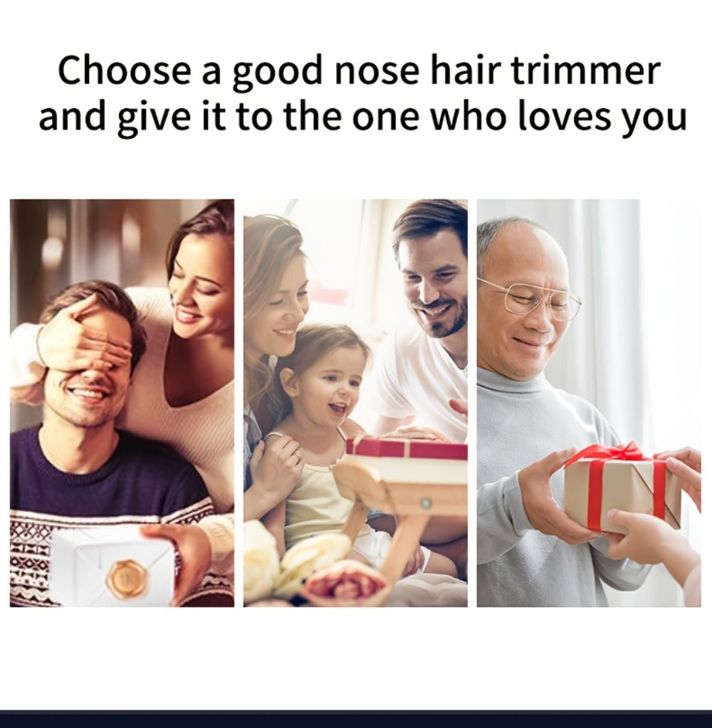 Electric Nose Trimmer with LED Display – USB Rechargeable Painless Facial Hair Removal Device for Men & Women, Nose Ear & Eyebrow Trimmer, Upgraded Grooming Tool, Ideal Gift - product image 25