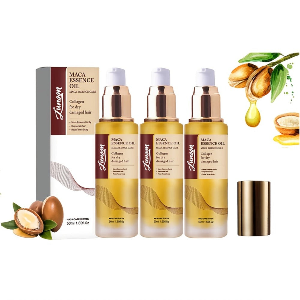 Argan Oil Hair Mask Deep Conditioning Treatment with Collagen | Cold Press Moroccan Oil for Dry Frizzy Curly Fine Hair | Long-Lasting Moisture Repair 1.69oz - product image 9