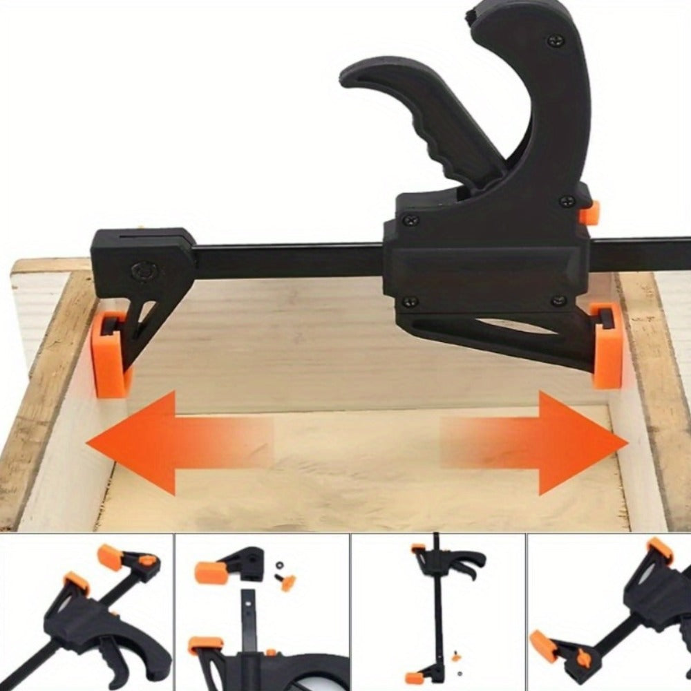 F Clamp Woodworking Quick Clamp Set Ratcheting Bar Clamp with Trigger Handle for Wood Glue DIY Projects - product image 6