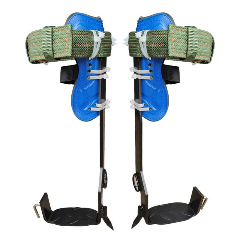 Tree Climbing Spikes Gear Set with Ankle Straps Travel-friendly Climbing Tools for Tree Maintenance Fruit Harvesting Hunting Observation Outdoor Work