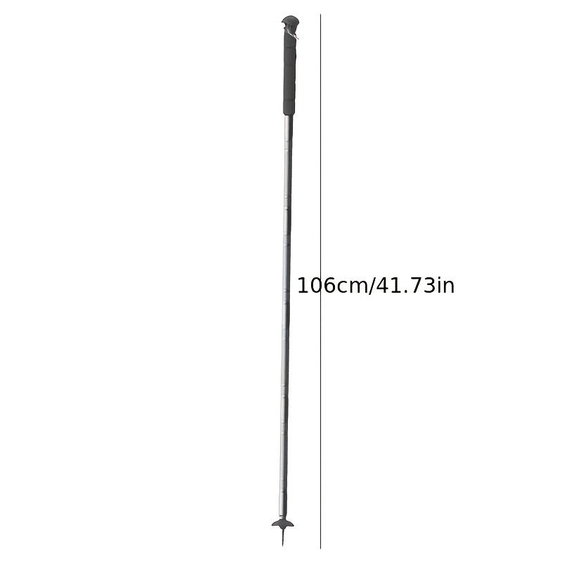 7-in-1 Tactical Hiking Staff | Adjustable Aluminum Alloy Mountaineering Stick with Compass, Fire Starter, Saw, Screwdriver & Pliers | Multi-Tool Walking Pole - product image 7