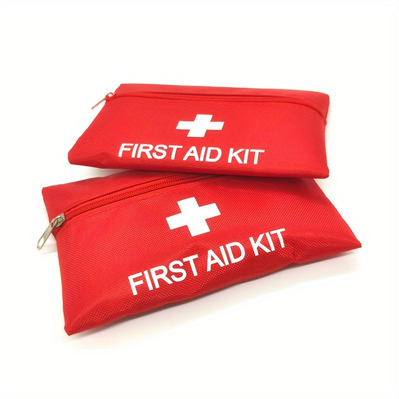 First Aid Bag 16-Pack | Empty Water-Resistant Nylon Pouch with Full-Open Zipper & Cross Symbol, Lightweight Travel-friendly Medical Bag for Home, Car, Office - product image 9