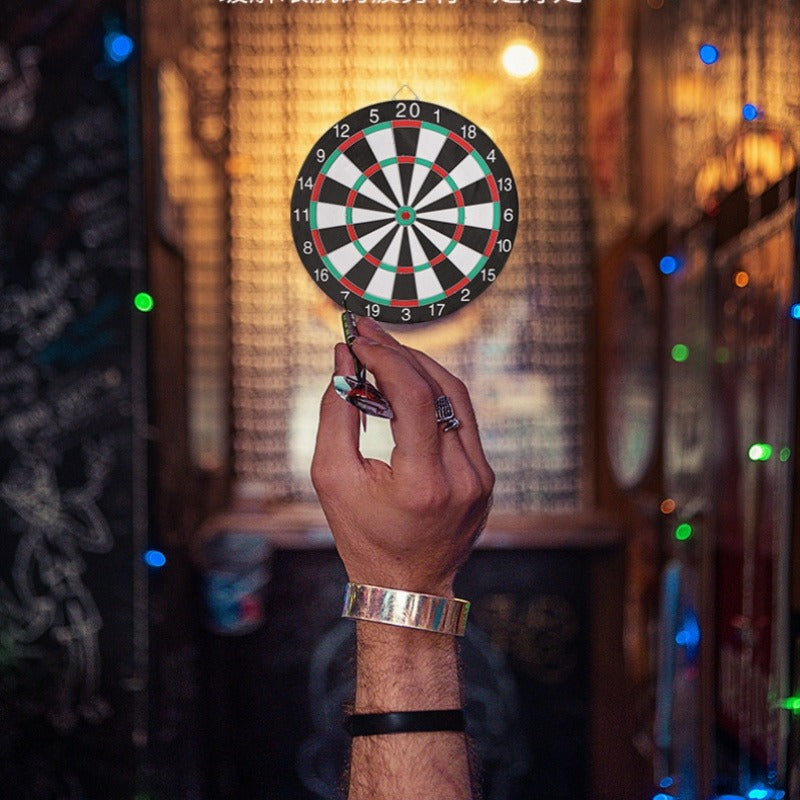 18 Inch Professional Sisal Bristle Dartboard Set – High-Density Double-Sided Board for Training Competition Game Night Christmas Gift – Regulation Size Steel - product image 8