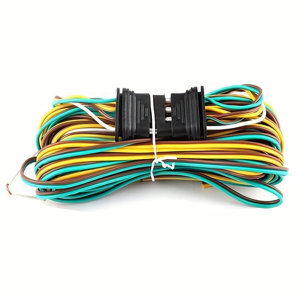 Utility Trailer Lights for Boat, RV & Truck Under 80", Complete Wiring Harness, License Plate Bracket, Corrosion-Resistant Tail & Turn Signal Lights | LED - product image 7
