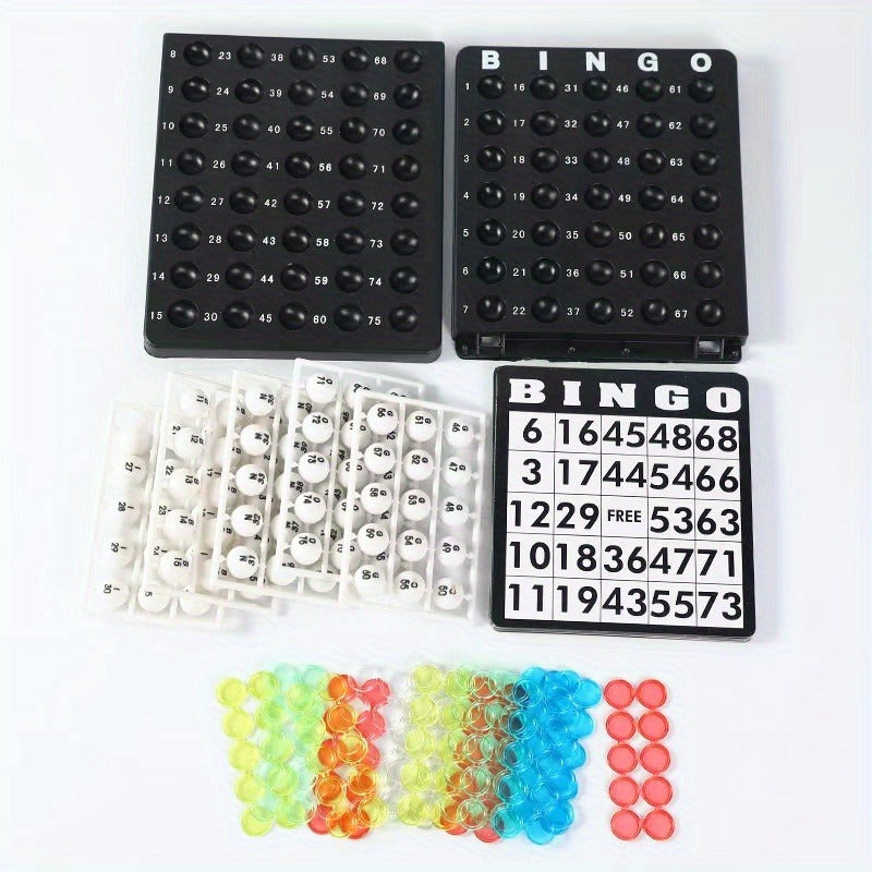 Bingo Game Set Metal Cage Lottery Machine Vintage Desktop Bingo Caller Kit for Family Game Night Party Adults Kids Birthday Holiday Gathering for Parties - product image 7