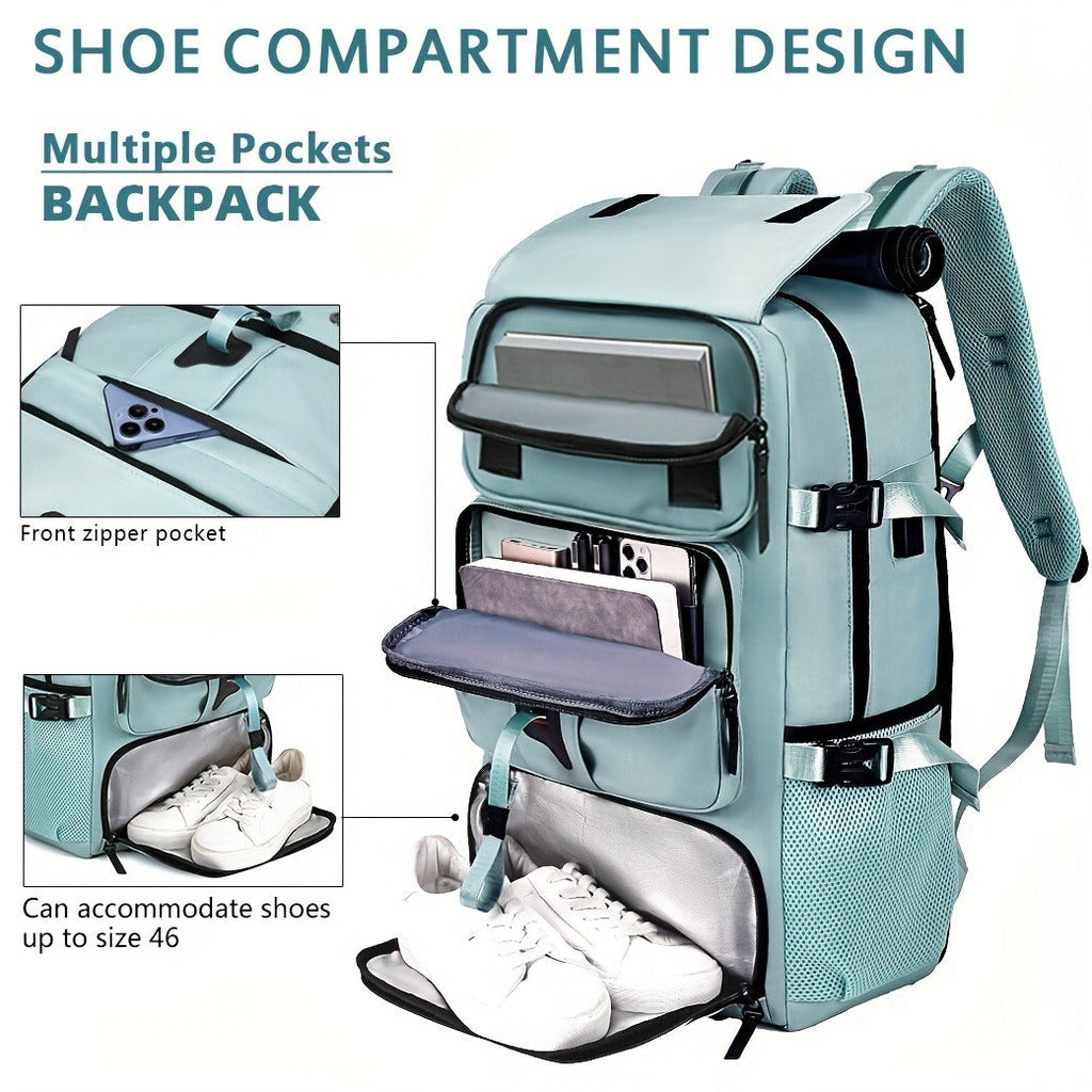 Waterproof Soft Shell Daypack for Men & Women, Multi-Functional Travel Rucksack for Business, College & Daily Commute, Multiple Colors Available – Large - product image 17