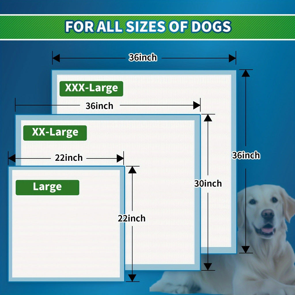 Super Absorbent Leak-Proof Potty Pads with Odor Control, Housebreaking Training Pads for Dogs, 240 Count, 22"x22" 30"x36" 36"x36" | Disposable Dog Pee Pads for - product image 5