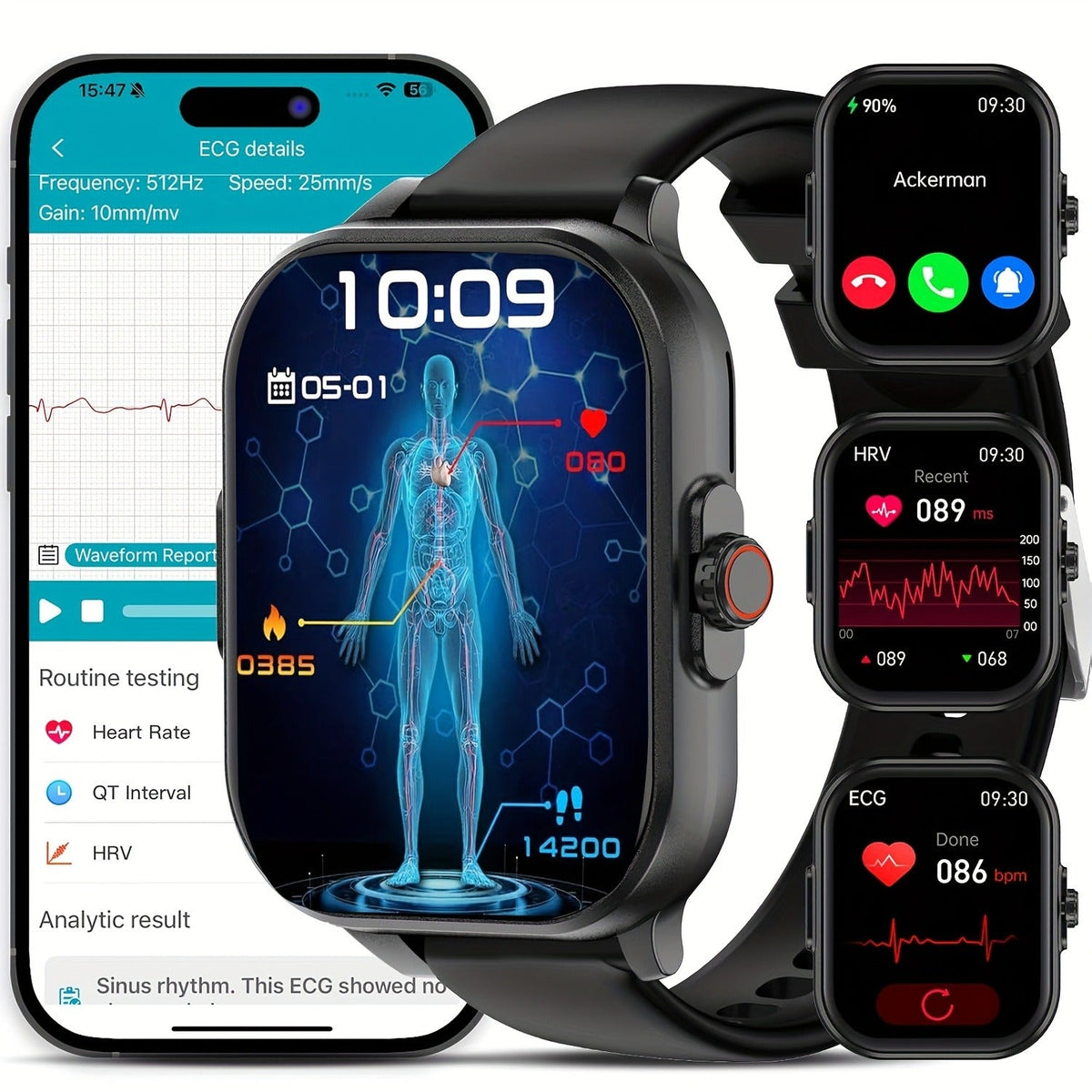 Smartwatch Bluetooth 5.1 Calling 2.01 Inch Display Multi Sport Modes for Everyday Use - product image 8