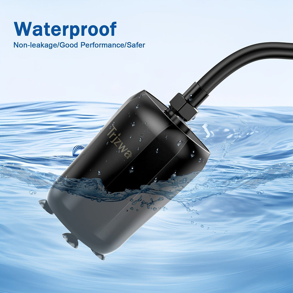 Smart Digital Display, Foldable Bucket Included, Space-saving Featherlight Outdoor Shower Pump for Camping, Hiking, Pet Cleaning, Car Washing & Beach Use - product image 8