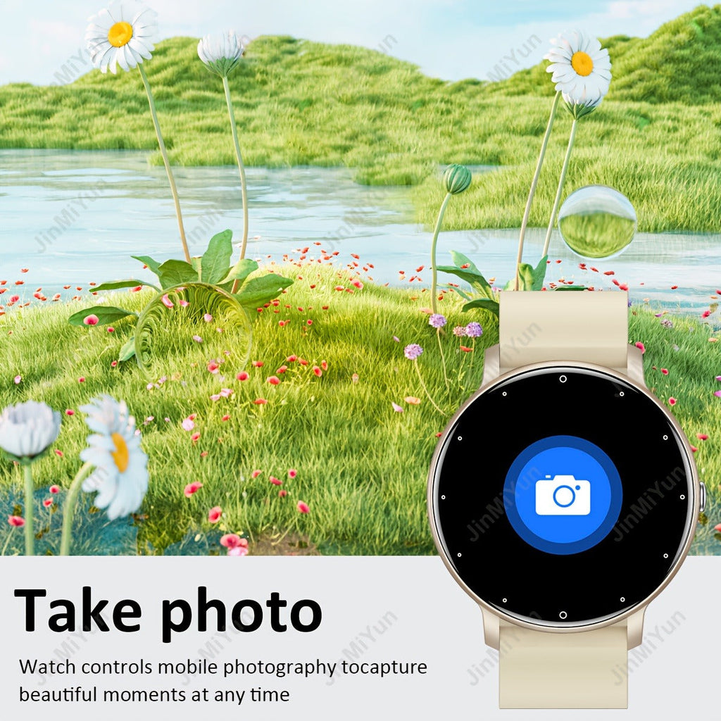 Smart Watch With 1.5 Inch Large Display | Wireless Calling & Dialing | Silicone Band Fitness Tracker With Multiple Sports Modes | Remote Photo & Music Control - product image 8