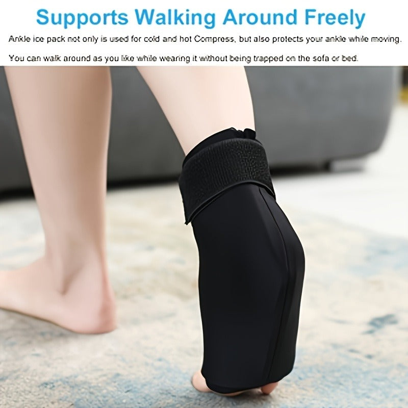 Ankle Ice Wrap Reusable Gel Ice Pack Hot Cold Compress Adjustable Strap for Everyday Use - product image 11