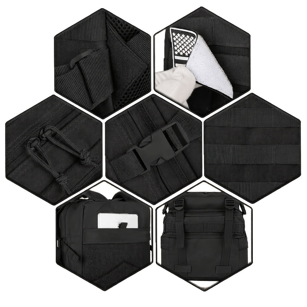 Tactical Backpack 45L | Military Rucksack for Men Women Hiking Camping Emergency 3-Day Bug Out Bag
