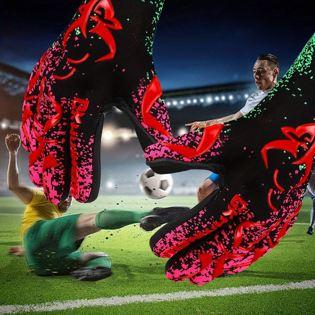 Soccer Goalkeeper Gloves Strong Grip Breathable Sizes 6-10 with Carry Bag for Everyday Use - product image 10