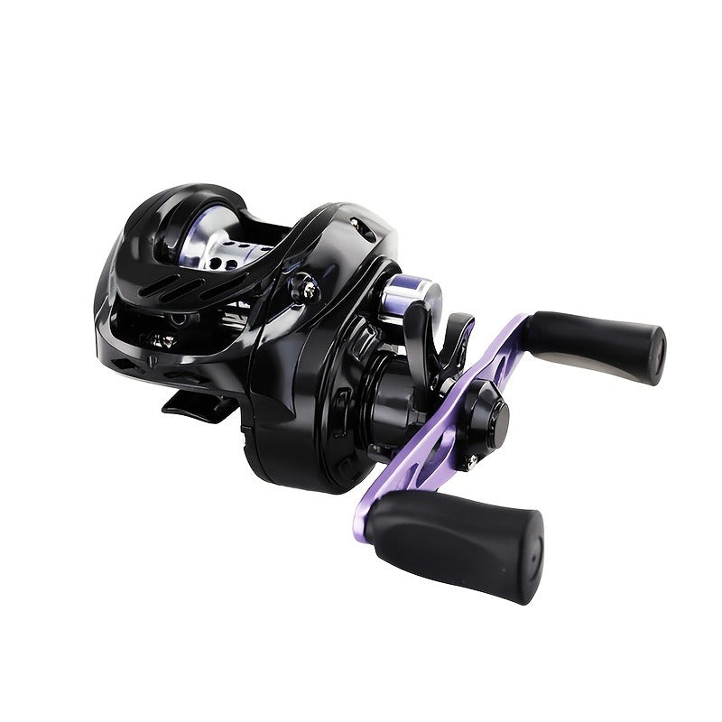 Baitcasting Reel 7.2:1 High-Speed Gear Ratio | 5+1 Ball Bearings 17.64LB Max Drag | Lightweight Freshwater Saltwater Bass Fishing Reel | Left & Right Hand - product image 12