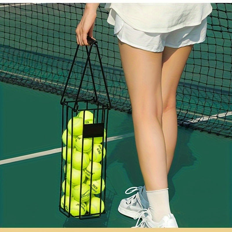 Tennis Ball Picker Up Tube | Stainless Steel Quick-Release Portable Ball Retriever for Tennis Pickleball Training, No-Bend Ball Collector Hopper for Court Home - product image 8