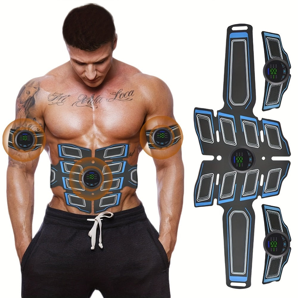 EMS Muscle Stimulator Fitness Massage Belt 6 Modes 18 Intensity Levels USB Rechargeable Low Frequency Physiotherapy Abdominal Toning Body Massager - product image 11