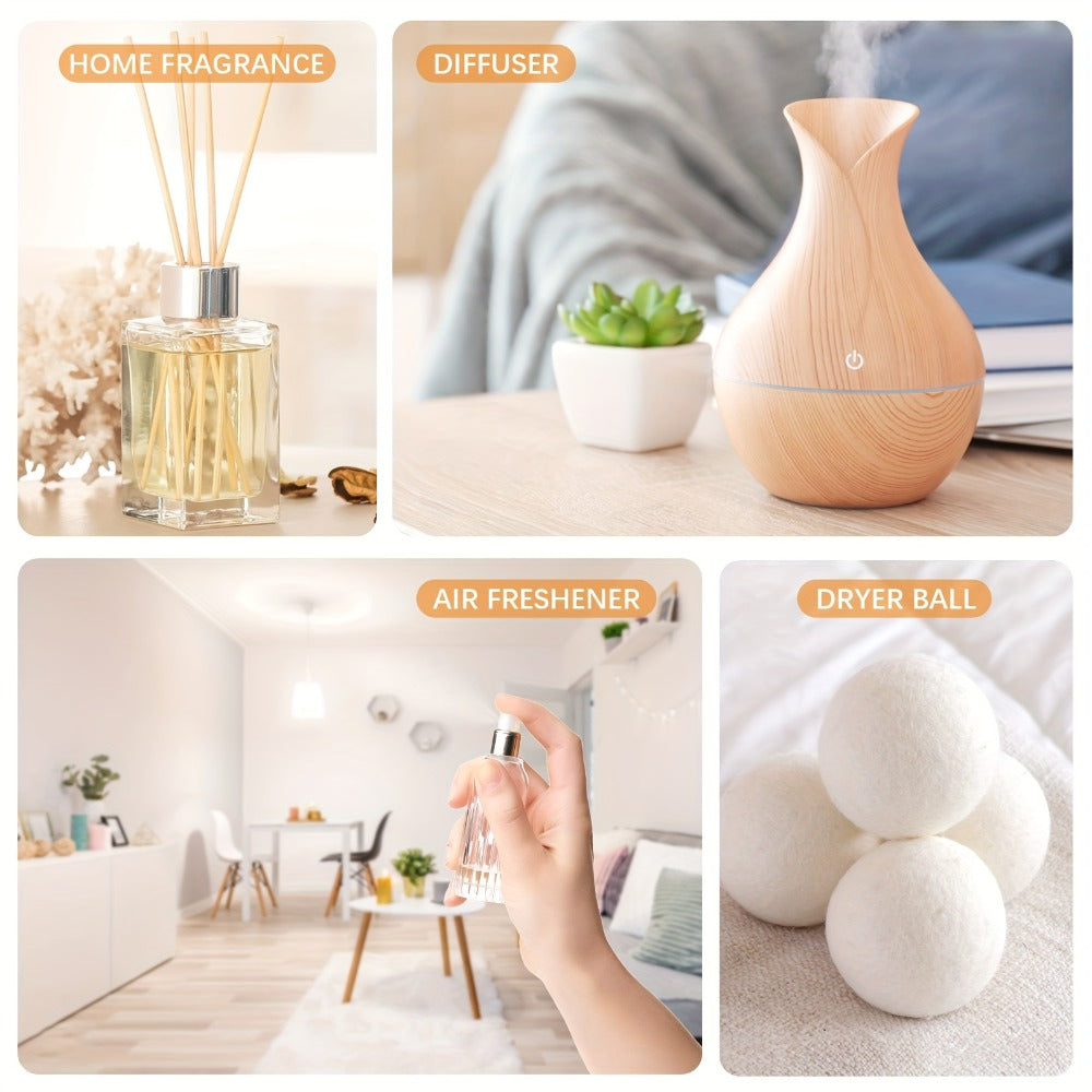 Essential Oil Set – Pure Natural Aromatherapy Oils in Amber Glass Bottles for Diffuser & Humidifier, DIY Fragrance, Valentine's Day & Holiday Gift for Women, Girls, Friends & Famil - product image 11