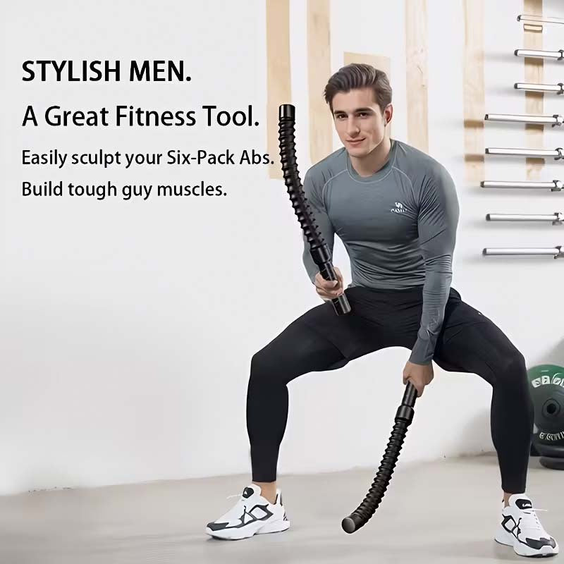 Ropeless Battle Ropes (2pcs) | Portable Cordless Weighted Workout Ropes with Steel Core & Non-Slip Handles for HIIT, Cardio, Full Body Training, Arms - product image 2