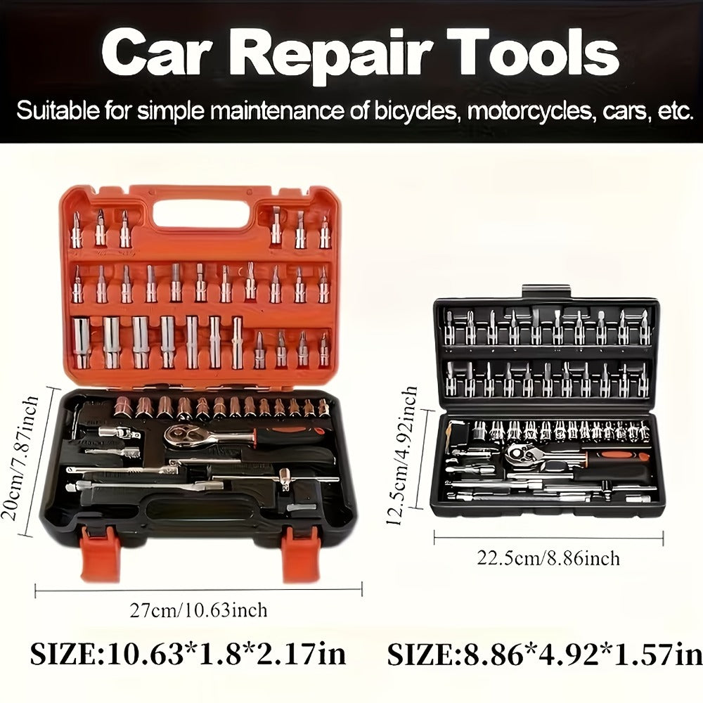 Home Tool Kit Professional, 46-Piece Essential DIY Set, 53-Piece Advanced Home & Auto Repair Kit, or 1000-Piece Complete Toolbox in Storage Case for Home, Automotive & Workshop Use - product image 2