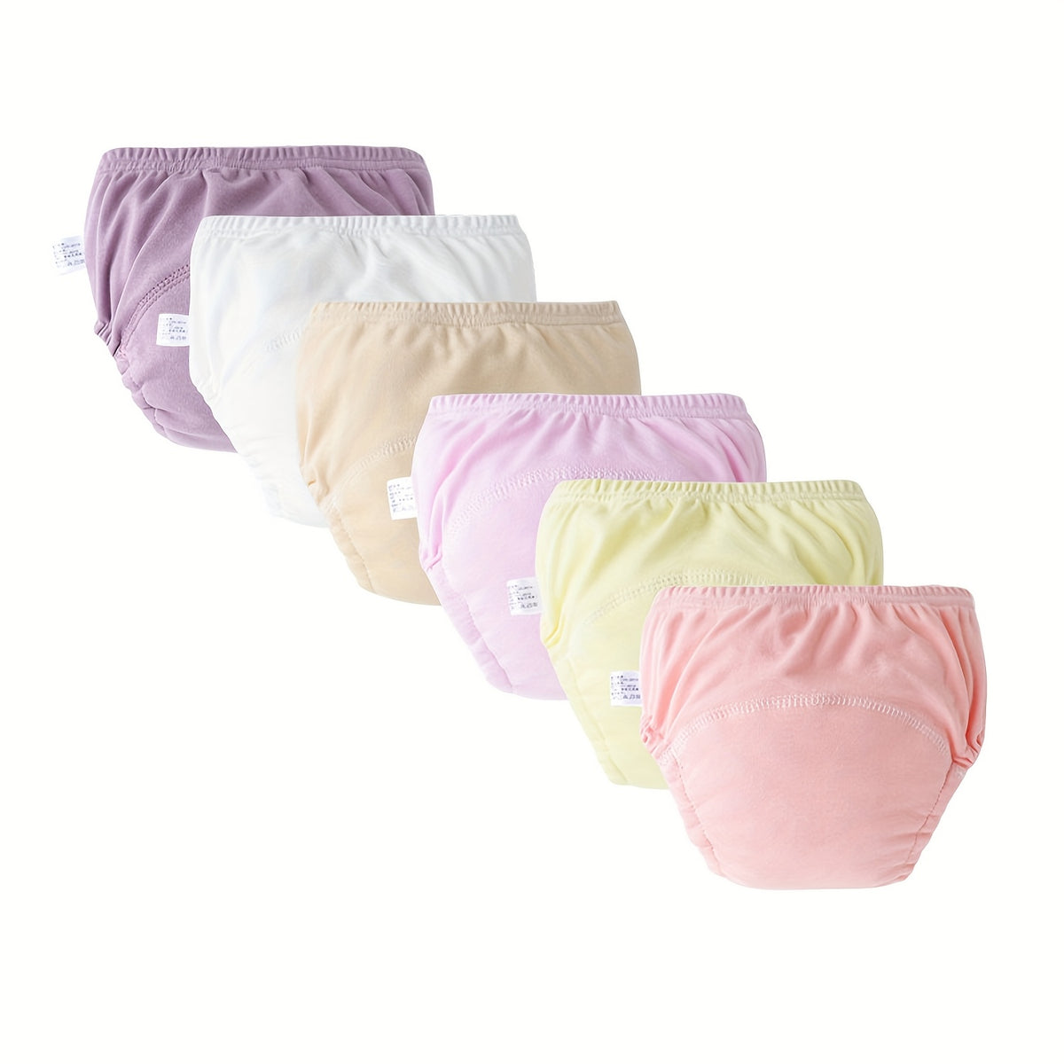 6 Pack Baby Training Briefs Soft Toddler Briefs Toilet Training Briefs Soft Breathable Briefs For Boys and Girls - product image 5