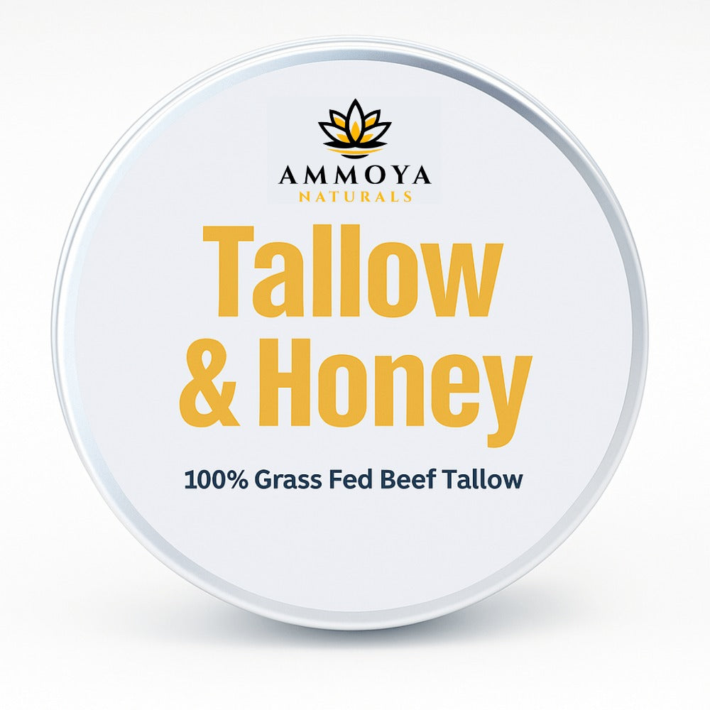 Tallow Balm Grass-Fed Natural Moisturizer for Dry Skin — Deep Hydrating Handcrafted Body Balm 3 Scents Chamomile Rose Honey Frankincense Myrrh, Nourishing Skin Balm for Women Men - product image 12