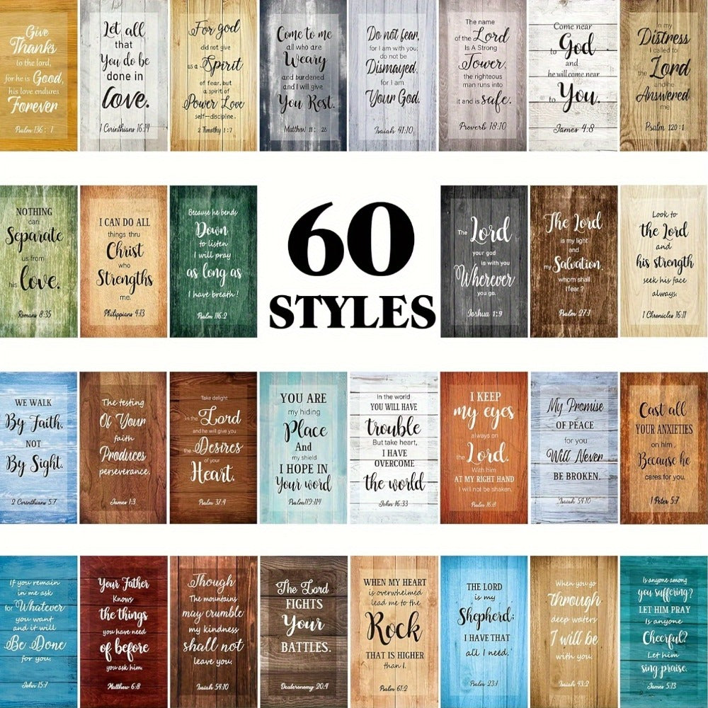 Full Scripture Mini Prayer & Inspirational Quote Cards for Women Men Students, Christian Religious Gift for Easter Christmas Baptism Graduation Sunday School Daily Devotional | Bible Verse Cards 240 Pcs Bulk