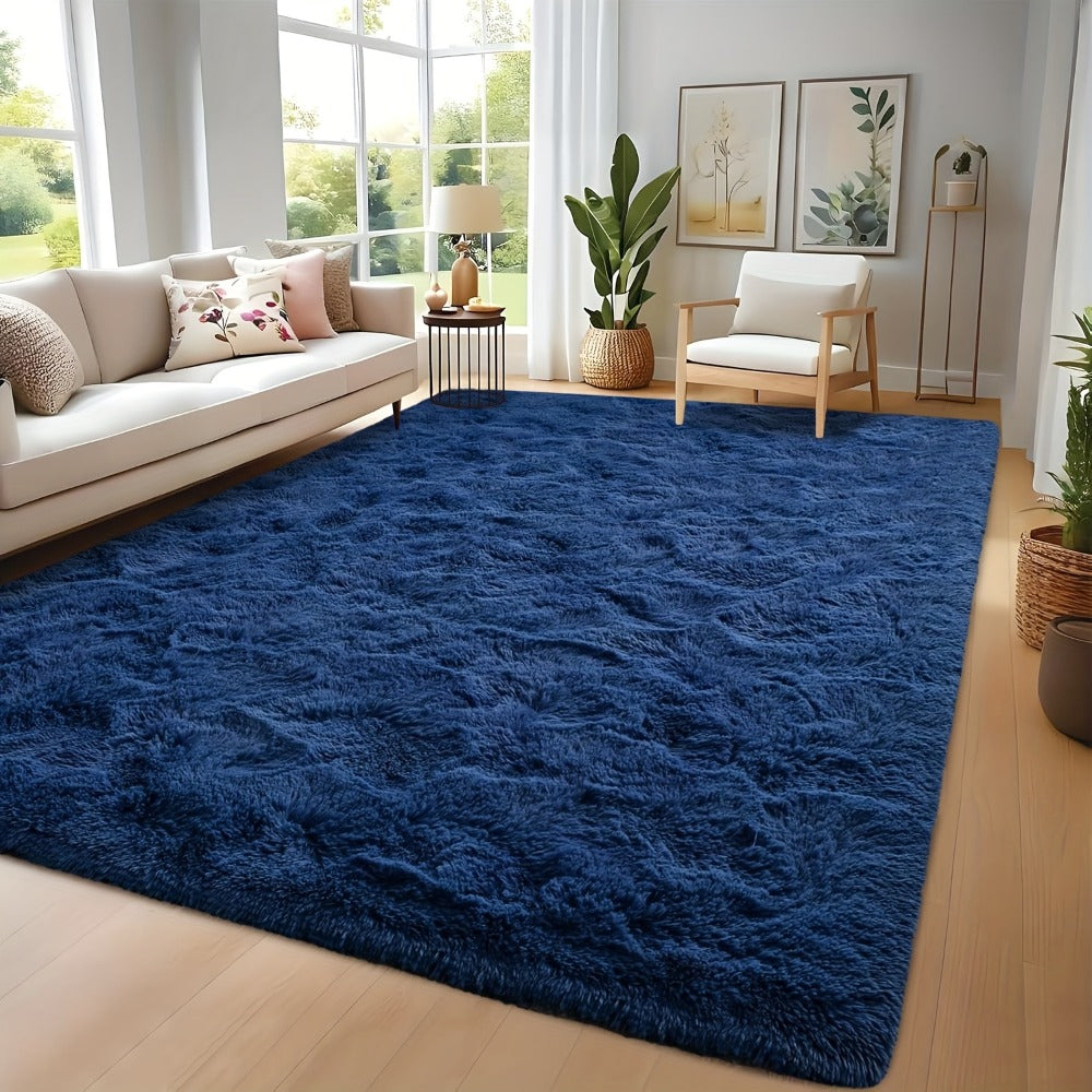 Tie-Dye Shaggy Fluffy Area Rug Non-Slip Machine Washable – Soft Plush Fuzzy Carpet for Bedroom, Living Room, Hallway & Dorm – 6 Colors, 4 Sizes: 2x6, 3x5, 6x9, 8x10 Ft - product image 19