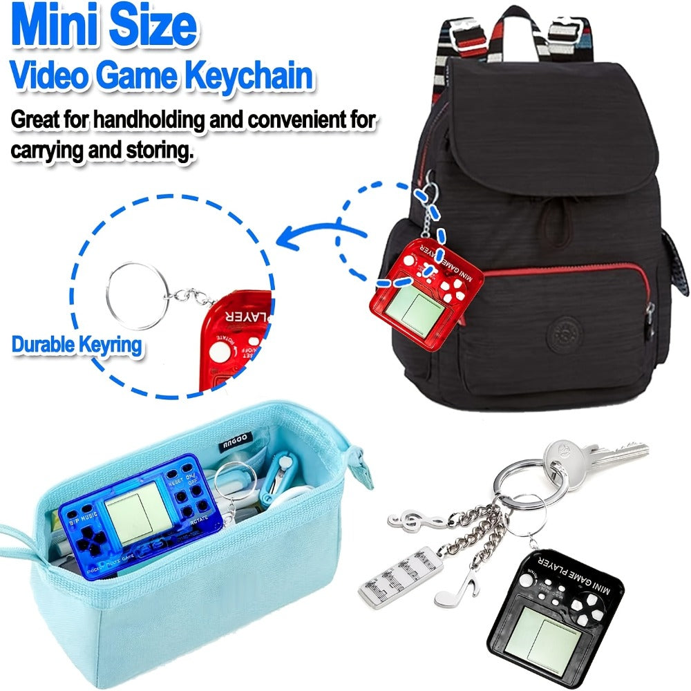 Handheld Video Game Backpack Clips for Kids Gaming Birthday Party Favors, Classroom Prizes, Gamer Goodie Bag Stuffers & Holiday Gifts | Mini Game Console - product image 6