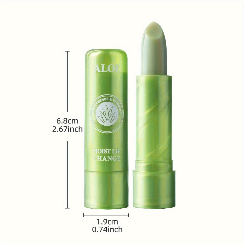 Aloe Vera Lip Balm Set 12 Pack Natural Moisturizing Hydrating Waterproof Anti-Chap pH Color Changing Tinted Lip Care for Dry Cracked Chapped Lips Women Girls - product image 6