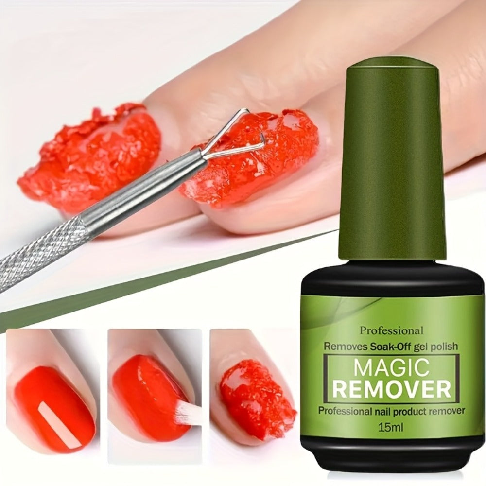Gel Nail Polish Remover 3pcs Set – Soak Off Gel Nails, Nail Glue & Acrylic Nails in 2-3 Minutes | Fast Gentle Formula for Home DIY & Salon Use | Nail Care Kit for Women & Men - product image 9