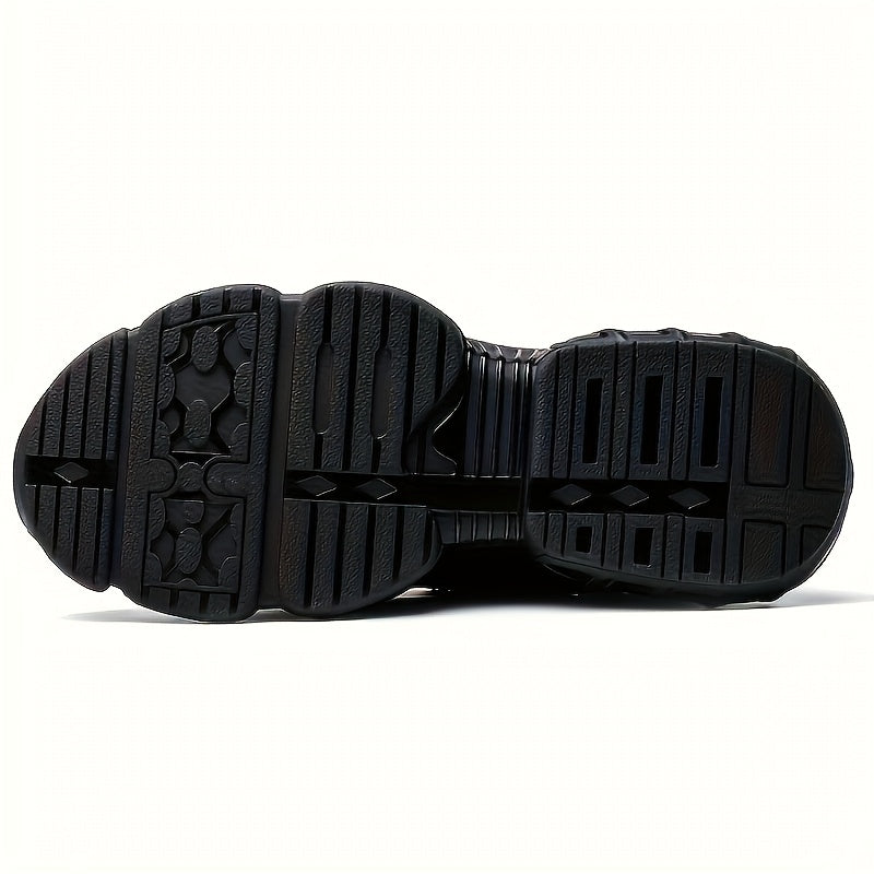 Button Elastic Lace-up Loafer Anti-smash and Anti-stabbing Work Shoes - product image 4