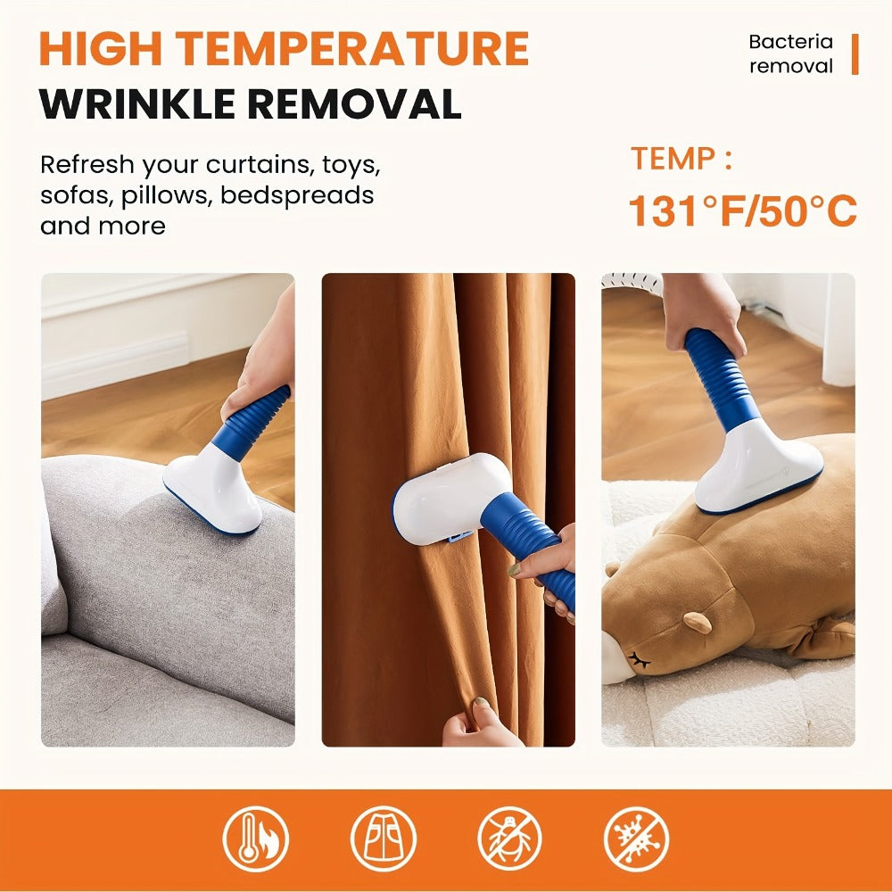 Garment Steamer Hanging Iron Machine 1500W, Vertical Steam Iron with 1.8L Large Water Tank, 60 Min Continuous Steam, 45s Fast Heat-Up, Roll Wheels, Adjustable Handheld Steamer for  - product image 17