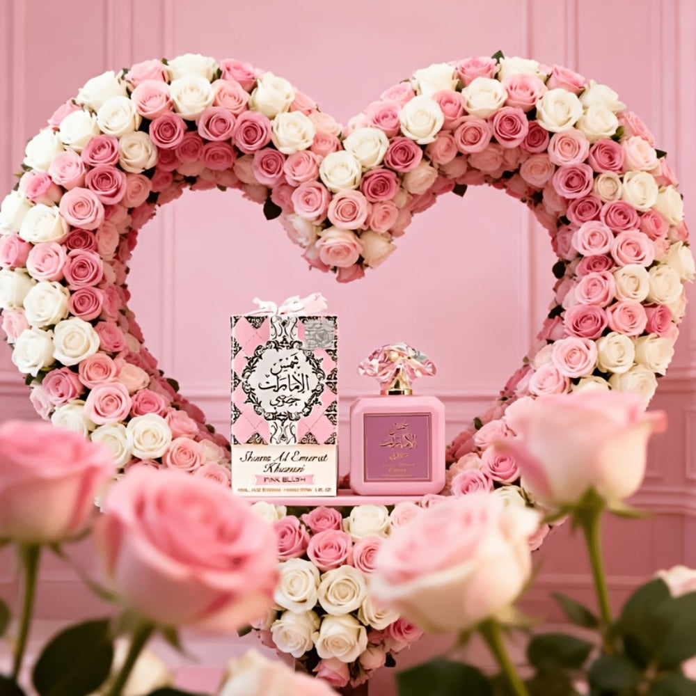 Al Zaffaran Pink Blush Eau de Parfum for Women Arabic Attar Sweet Romantic Floral Fragrance Long Lasting Scent Cute Pink Bottle Gift for Her 100ml 3.4 Fl Oz - product image 3