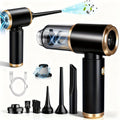 2-in-1 Handheld Vacuum Blower USB Rechargeable Cordless Mini Vacuum Cleaner Blow Suction Mode with Filter Dust Cup for Home Car Office Keyboard Lightweight - product image 18