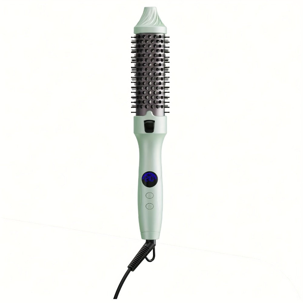 2-in-1 Hot Air Brush Straightener & Curler with Negative Ion Technology – Frizz-Free Blowout Brush with Adjustable Temp Control, Lightweight Travel Hair Styling Tool for All Hair T - product image 7