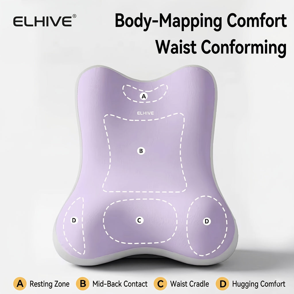 Adjustable Bed Wedge Reading Pillow - Large Memory Foam Backrest for Sitting Up in Bed - Soft C-Shaped Lounging Cushion for Headboard - Multi-Use for Phone - product image 8