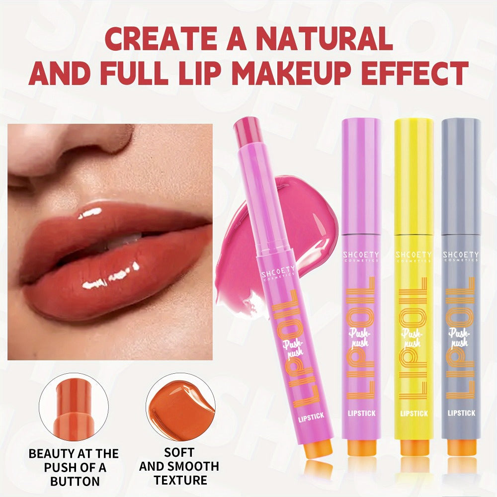 6-Piece Neon Press-On Lip Gloss Set High-Gloss Moisturizing Long-Lasting Bold Lip Makeup — Vibrant Mixed Shades Plumping Glossy Lipstick Bundle Gift Set for Women Girls All Skin To - product image 5