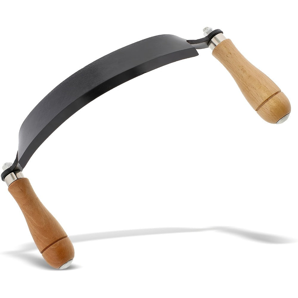 Draw Knife Woodworking Tool Curved, 5" 8" 10" Drawknife Debarking Shave Tool with Ergonomic Handle, Wood Bark Stripper for Timber Framing, Wood Turning, Carving & Log Peeling - product image 5