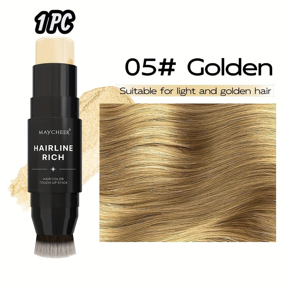 Root Touch-Up Hair Color Pen with Brush Applicator | Waterproof Instant Gray & White Hair Coverage | Plant Squalane Nourishing Formula | Seamless Blend No Smudge | 3 Shades for Men - product image 7