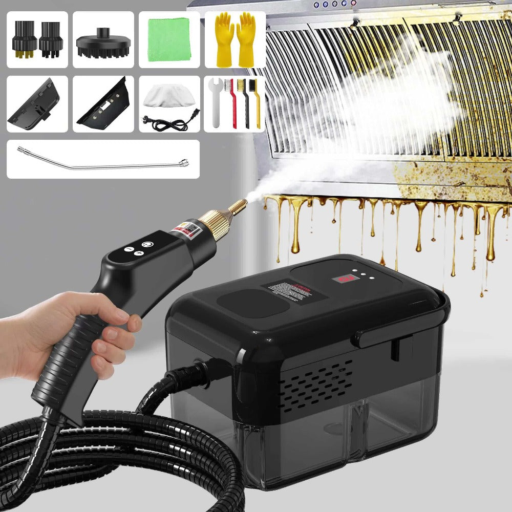 Handheld Steam Cleaner 2500W High Pressure for Home Kitchen Grease Sofa Air Conditioner Washing Machine Floor Tile Bathroom - product image 16