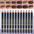 Eyeshadow Pencil Set 12pcs for Women — Matte & Shimmer Thick Stick Foam Eye Shadow Sticks, Blendable Multi-Color Eyeliner Eyeshadow Pencils for Easy All-in-One Eye Makeup Looks - product image 12