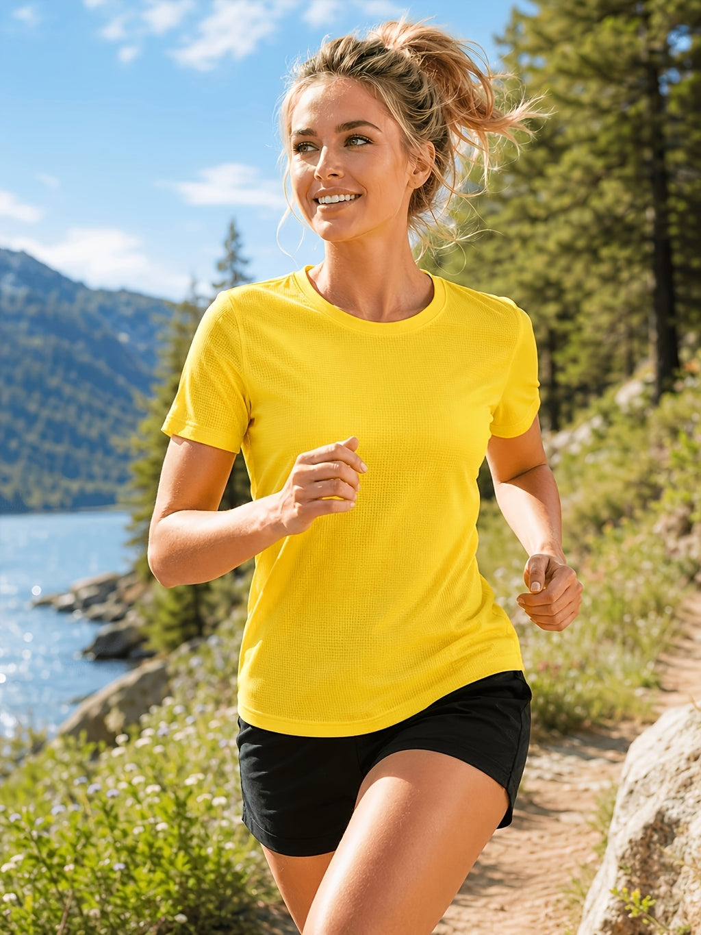 Women's 6-Pack Performance T-Shirts - Breathable, Moisture-Wicking, and Skin-Friendly for, Outdoor, and Everyday Comfort - product image 30