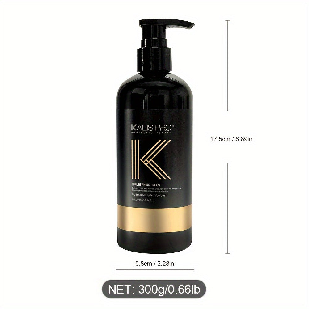 Men's Curl Cream Sulfate-Free 10.14oz - Frizz Control Styling Cream for Wavy & Curly Hair | Controlled Hold, Boosts Shine & Hydration | No Sticky Residue | Curly Guy Method Approve - product image 11
