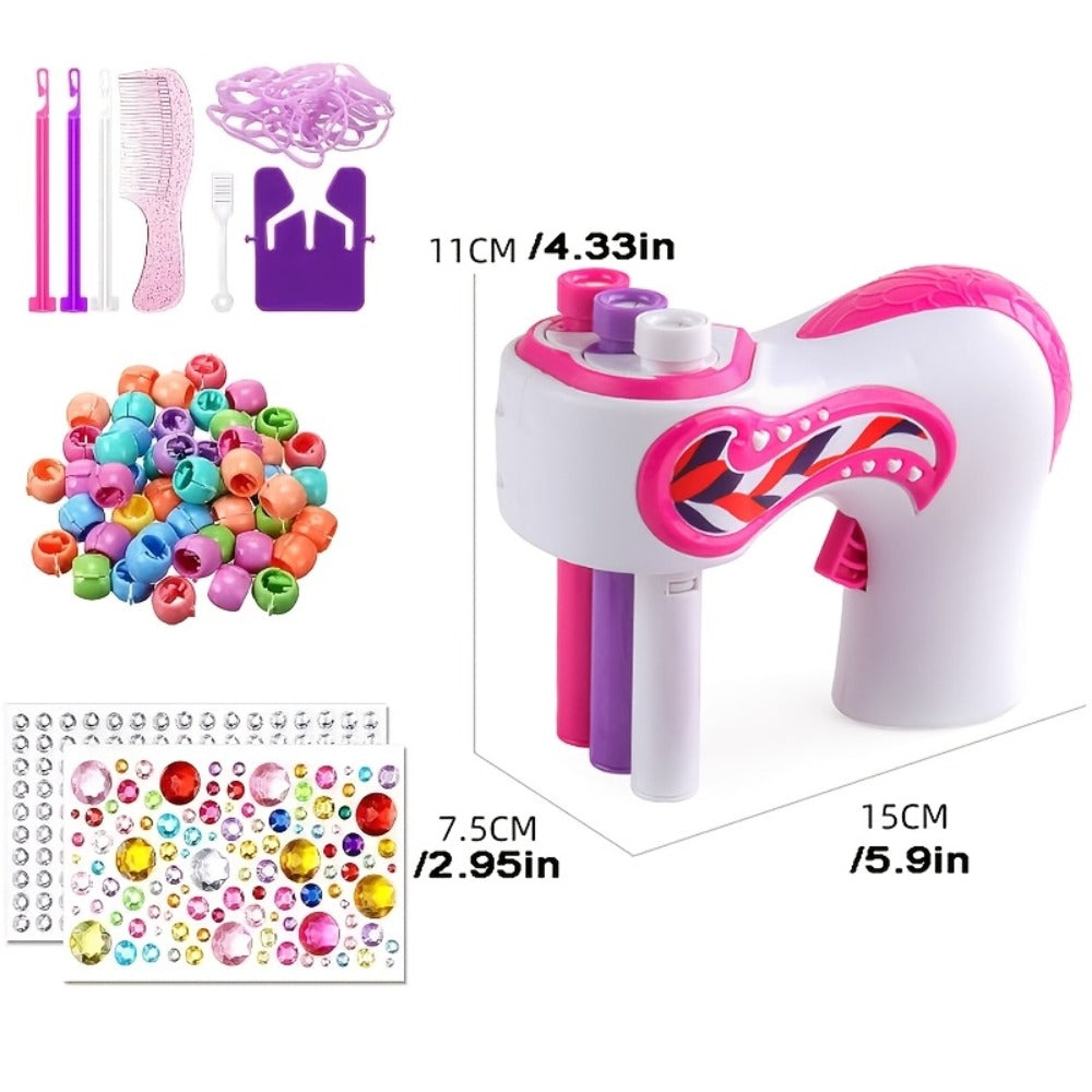 Automatic Electric Hair Braider Machine One-Touch Operation – Adjustable Speed Braid Styler with Braiding Combs & Clips, Salon-Quality Braids at Home for Beginners & Pros, All Hair - product image 4