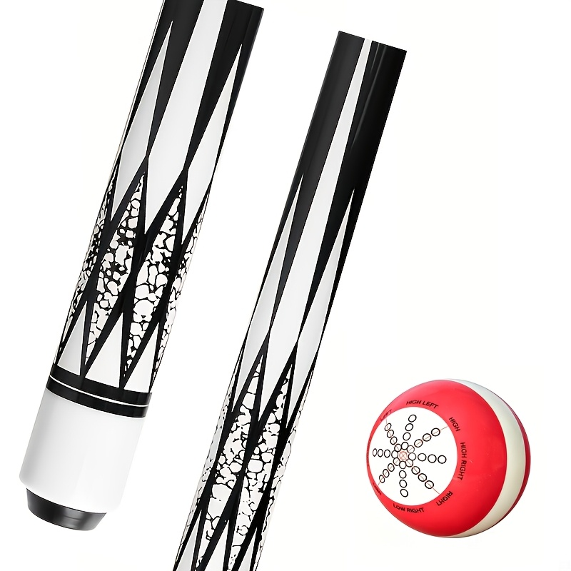 Pool Cue Stick 58 Inch | 13mm Laminated Tip, North American Maple Shaft, Ergonomic Grip, Billiard Cue for American Pool & Rotation Billiards, Great Gift for Men
