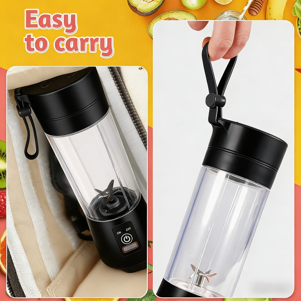 Mini Blender USB Rechargeable 380ml - 6-Blade 22000RPM High-Speed Portable Blender Cup, 304 Stainless Steel, Self-Cleaning, for Smoothies, Shakes & Protein Drinks, Home, Office & T - product image 8