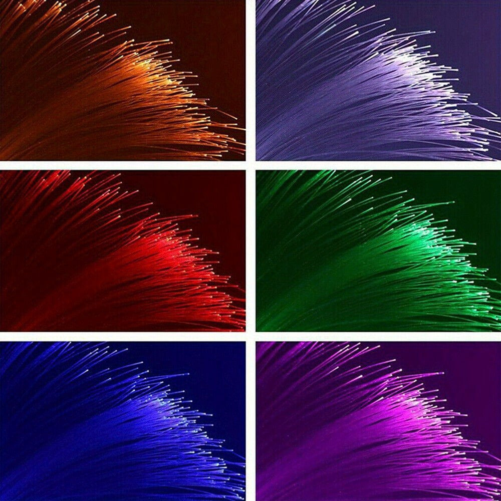 Fiber Optic Star Ceiling Light Kit 1000pcs, 0.5mm x 78.74" RGBW Car Roof Headliner Starlight Kit with App & 24-Key Remote Control, Color Changing Twinkle Lights for Car Interior Ho - product image 11